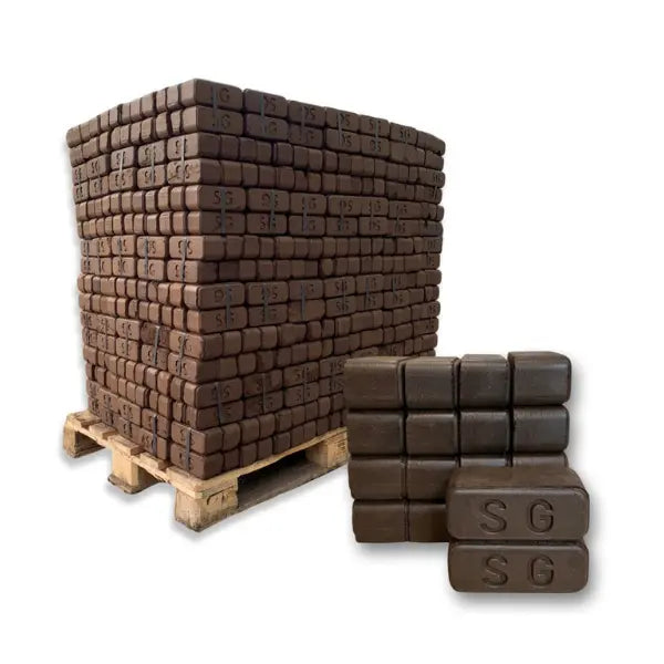Premium Torfbriketts aus Deutschland – 960 kg Palette Heizbriketts für Kamin & Ofen Mein Shop
