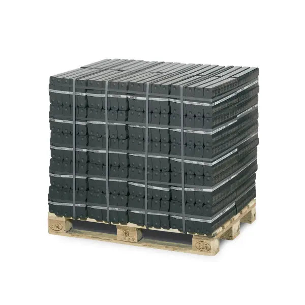 Rekord Braunkohlebriketts – 1000 kg Palette (40 x 25 kg) Langbrennende Briketts für Kamin & Ofen Mein Shop